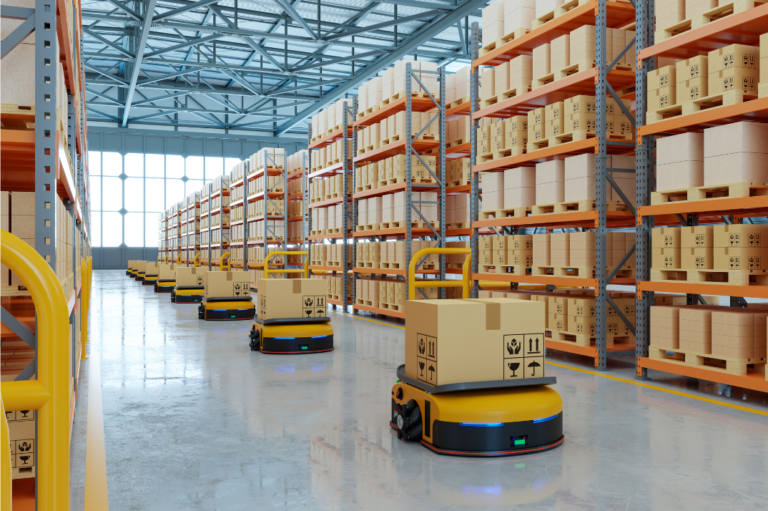 Armazéns Automatizados: Robôs e Sistemas Inteligentes